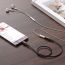 Адаптер для проводной гарнитуры ACEFAST C1-07 c 3.5 мм на Type-C aluminum alloy headphones adapter cable Black