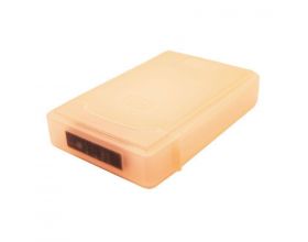 Бокс для хранения жесткого диска 1x3,5" (оранжевый)
