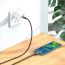 Кабель USB Type-C - USB Type-C HOCO U122 60W (черный) 1м