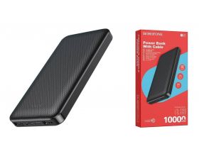 Универсальный дополнительный аккумулятор Power Bank BOROFONE BJ3 (10000 mAh) (черный)