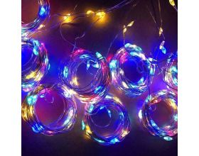 Гирлянда-штора LED Огонек OG-LDG10 (3х1м,100 ламп,RGB)
