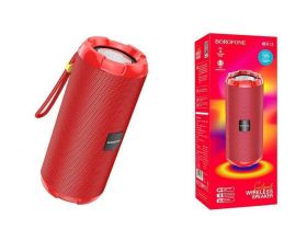 Портативная беспроводная колонка BOROFONE BR15 Smart sports BT speaker (красный)