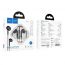 Наушники вакуумные проводные HOCO M1 Max crystal earphones (черный)