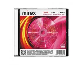 CD-R Mirex Brand 52X 700MB  Slim case (1/200)