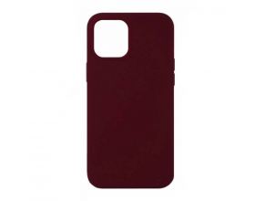 Чехол для iPhone 14 (6,1) Silicone Case Soft Touch (темно-пурпурный)