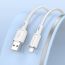 Кабель USB - Lightning BOROFONE BX90 2,4A (белый) 1м