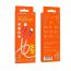 Кабель USB Type-C - USB Type-C BOROFONE BX96, PD60W (красный) 1м силиконовый