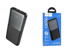 Универсальный дополнительный аккумулятор Power Bank HOCO J136 Sirui 22.5W+PD20W fully compatible (10000mAh) (черный)