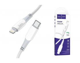 Кабель USB Type-C - Lightning HOCO X70 PD20W (белый) 1м