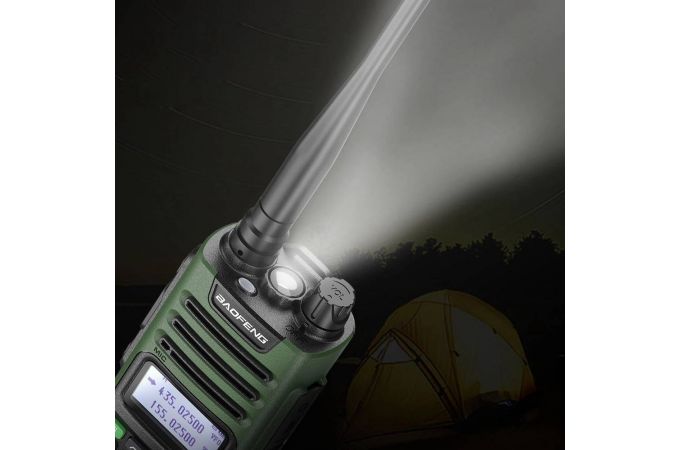 Рация Baofeng UV-13 PRO V2 Зеленая (UHF/VHF)