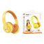Наушники мониторные беспроводные HOCO W60 Rhyme Bluetooth (желтый)