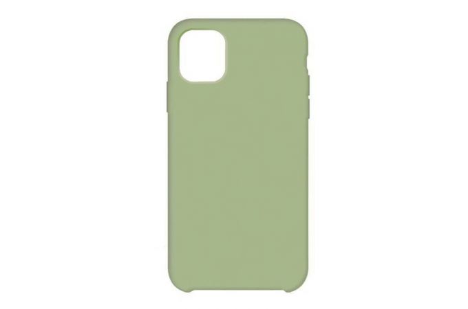 Чехол для iPhone 15 (6,1) Silicone Case Soft Touch (салатовый)