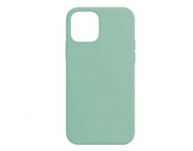 Чехол для iPhone 15 (6,1) Silicone Case Soft Touch (серо-зеленый)