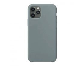 Чехол для iPhone 11 (6.1) Silicone Case Soft Touch (пепельно-бирюзовый)