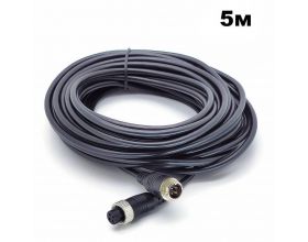 Видеошнур Орбита OT-VNW04 (4pin-RS765(M12) гнездо-штекер, 5м)