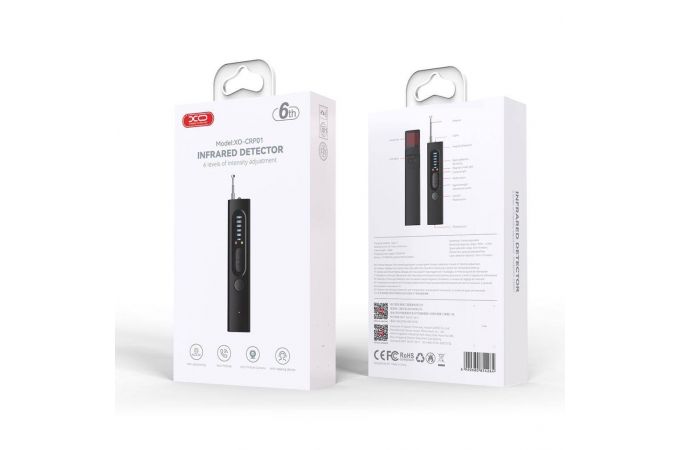 Детектор инфракрасный XO CRP01 антишпионский (черный)