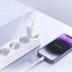 Сетевое зарядное устройство USB-C + кабель Lightning - Type-C BOROFONE BA99A Breeze single port (один порт)PD20W (белый)