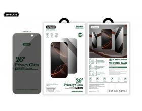 Защитное стекло Supglass SG-04 без черных рамок антишпион for IPhone 13 Pro Max /14 Plus (6.7)