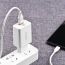 тевое зарядное устройство USB + кабель MicroUSB BOROFONE BA21A QC3.0 3000mAh (белый)