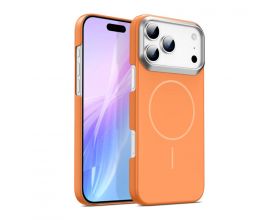Чехол для iPhone 17 Pro (6,3) Soft Touch MagSafe (оранжевый) YH Original design