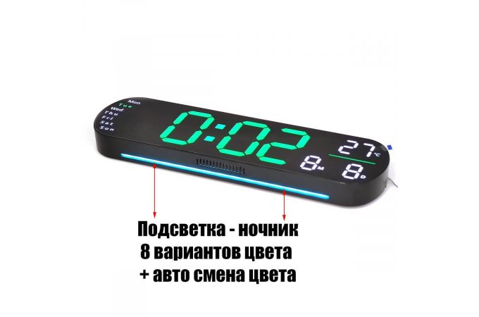 Настенные часы Орбита OT-CLW16 (температура)