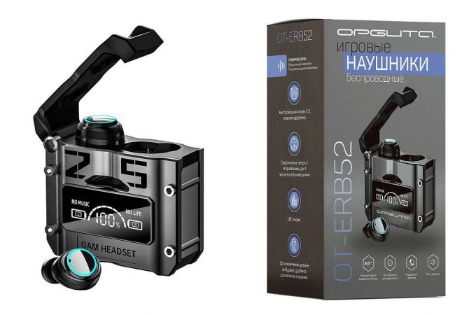 Наушники вакуумные беспроводные Орбита OT-ERB52 Наушники - гарнитура (bluetooth)