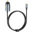 Автомобильное зарядное устройство АЗУ USB + кабель Lightning HOCO NZ7 PD20W+QC3.0 (серый)