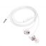 Наушники вакуумные проводные HOCO M107 Discoverer universal earphones with mic (желтый)