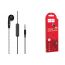 Наушники вакуумные проводные HOCO M61 Nice tone single ear universal earphones with mic (черный)