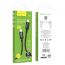Кабель USB Type-C - Lightning HOCO X89 PD20W (черный) 1м