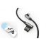 Кабель USB - MicroUSB EZRA DC09, 2.1A (черный) 1.2м