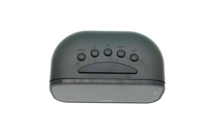 Часы настольные VST 803-4 с блоком (зеленый)