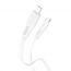 Кабель USB Type-C - Lightning BOROFONE BX85 (белый) 1м