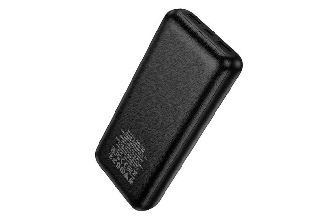Универсальный дополнительный аккумулятор Power Bank HOCO J153A Stability (20000mAh) (черный)
