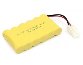 Аккумулятор Ni-Cd 7.2V 700 mAh AA Flatpack разъем 5559