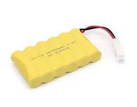 Аккумулятор Ni-Cd 7.2V 700 mAh AA Flatpack разъем KET-2P
