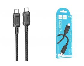 Кабель USB Type-C - USB Type-C HOCO X94 PD60W (черный) 1м