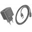 Сетевое зарядное устройство USB + кабель Lightning HOCO CS11A 2100mAh (черный)