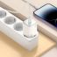Сетевое зарядное устройство USB-C + кабель Lightning - Type-C HOCO N40 PD20W (белый)