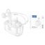 Наушники вакуумные беспроводные HOCO EW22 Cantante True wireless ENC noise cancelling BT (белый)