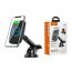 Держатель автомобильный для телефона HOCO CA75 Magnetic wireless charging car holder черный