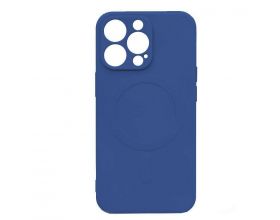 Чехол для iPhone 13 Pro MagSafe (синий)