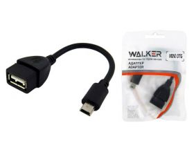 Переходник OTG MiniUSB - USB WALKER №03 кабель