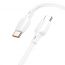 Кабель USB Type-C - USB Type-C BOROFONE BX93, PD100W (белый) 1м