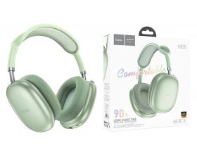 Наушники мониторные беспроводные HOCO W55 Pleasing BT headphones (зеленый)