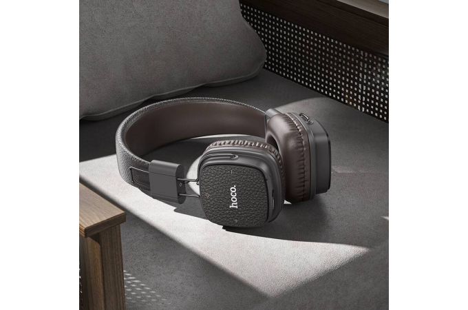 Наушники мониторные беспроводные HOCO W56 Earl BT headphones Bluetooth (черный)