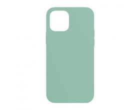 Чехол для iPhone 12 Pro Max (6.7) Silicone Case Soft Touch (серо-зеленый)