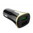 Автомобильное зарядное устройство АЗУ 2USB + кабель Type-C HOCO Z31 Universe 2400mAh QC3.0 (черный)