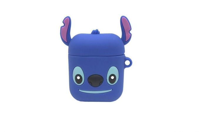 Чехол для наушников AirPods силиконовый детский (цвет в ассортименте)