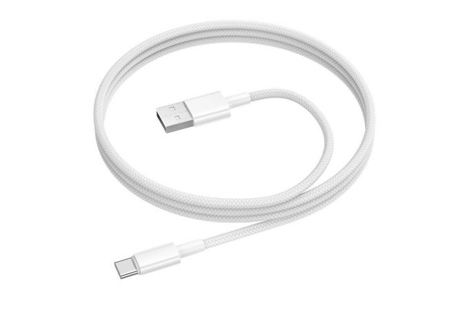 Кабель USB - USB Type-C BOROFONE BX117 Source (розовый) 1м